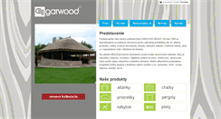 Desktop Screenshot of garwood.sk