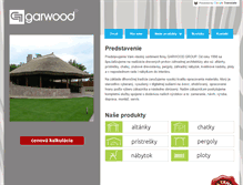 Tablet Screenshot of garwood.sk